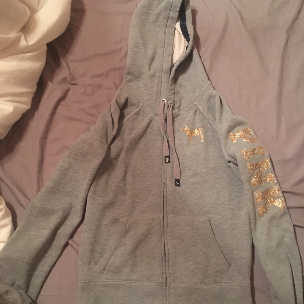 Victoria Secret PINK Medium Zip up jacket